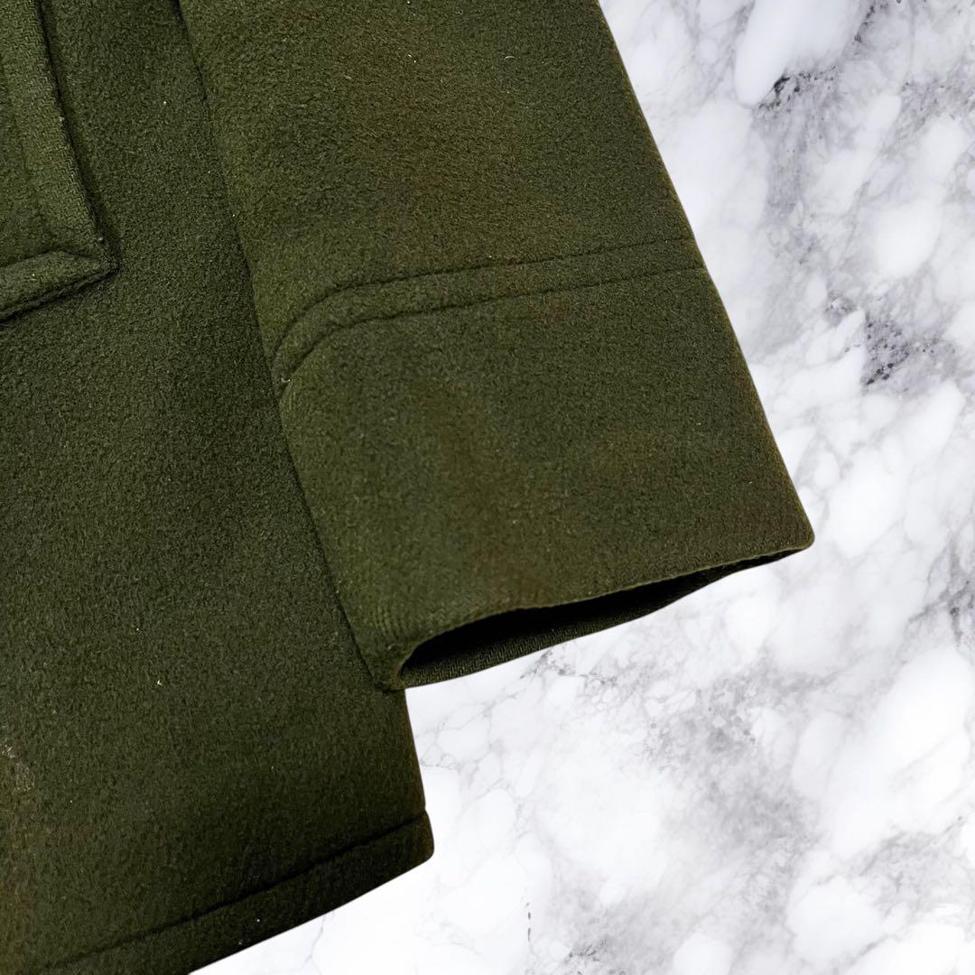 ポロラルフローレン ピーコート Pコート ウール ダブル カーキ 38 M