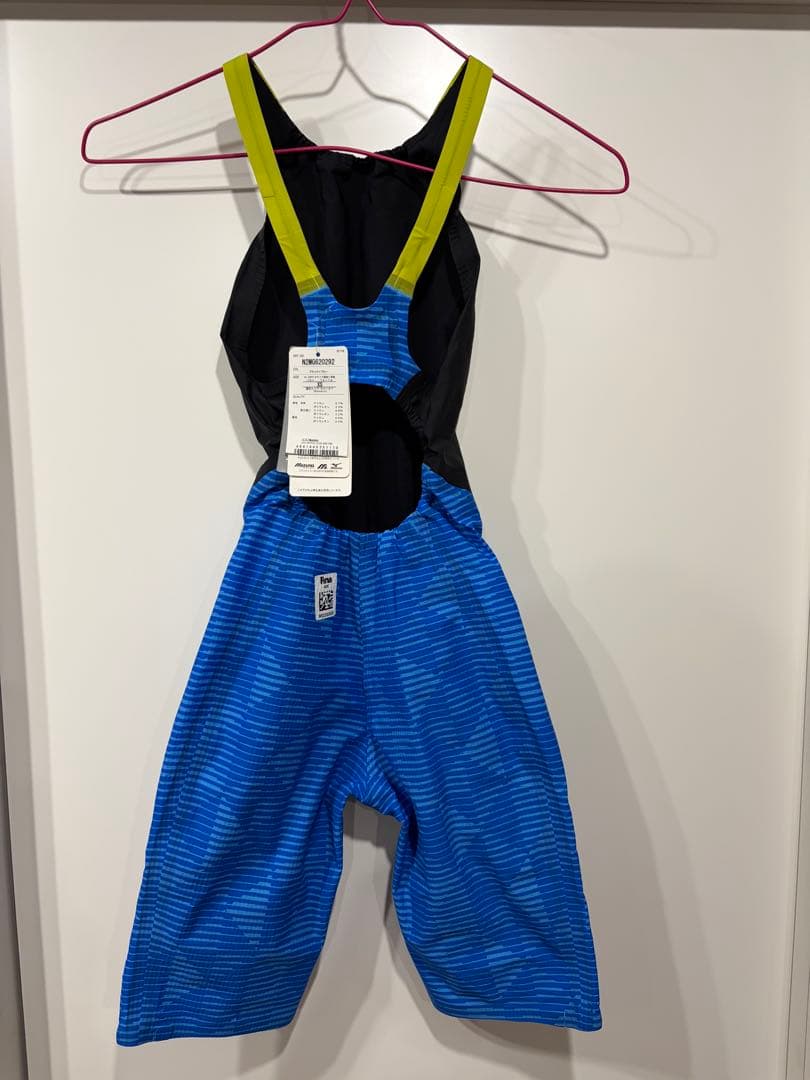 Mizuno スポーツ用水着 ブラック/ブルー 競泳 高速 finaマーク