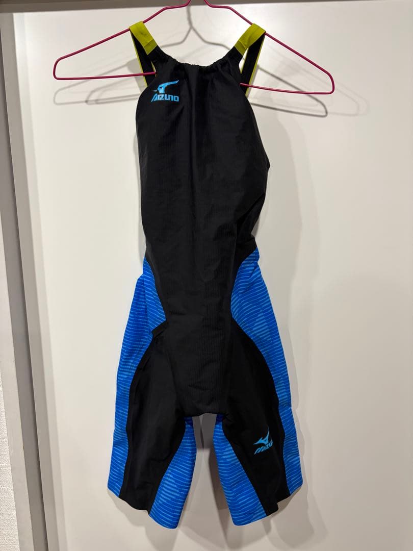 Mizuno スポーツ用水着 ブラック/ブルー 競泳 高速 finaマーク