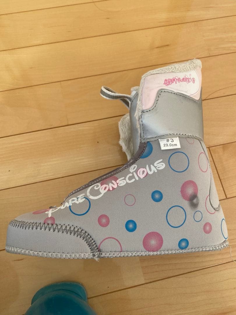 子供　ジュニア　スキー　スキー板とブーツセット　Rossignolロシニョール