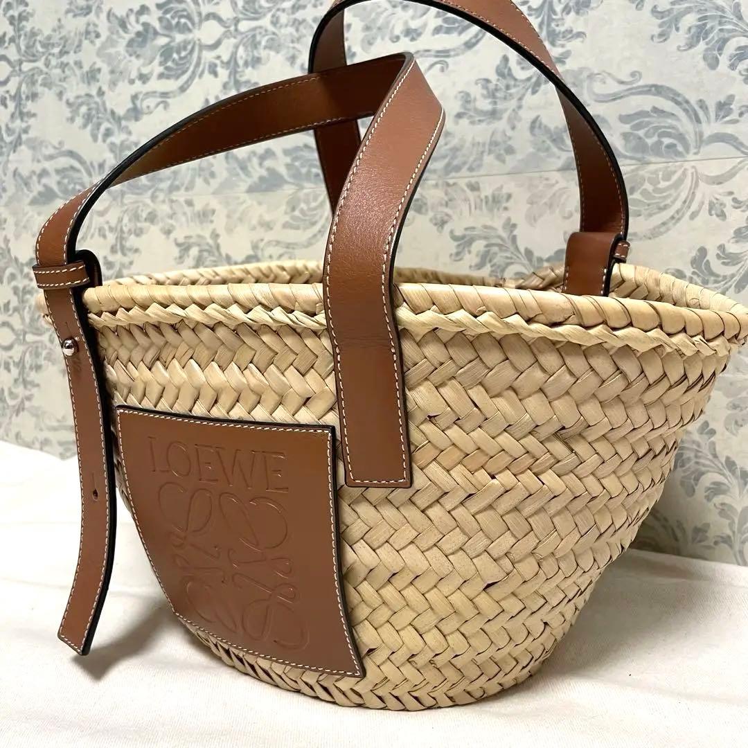 【美品】ロエベ　LOEWE カゴバック　バスケットバッグ