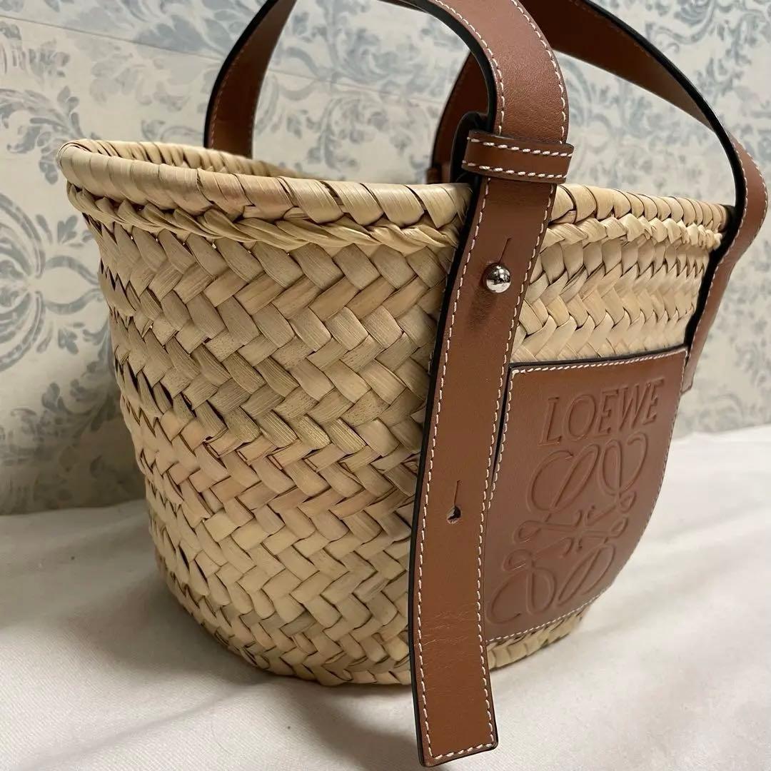 【美品】ロエベ　LOEWE カゴバック　バスケットバッグ