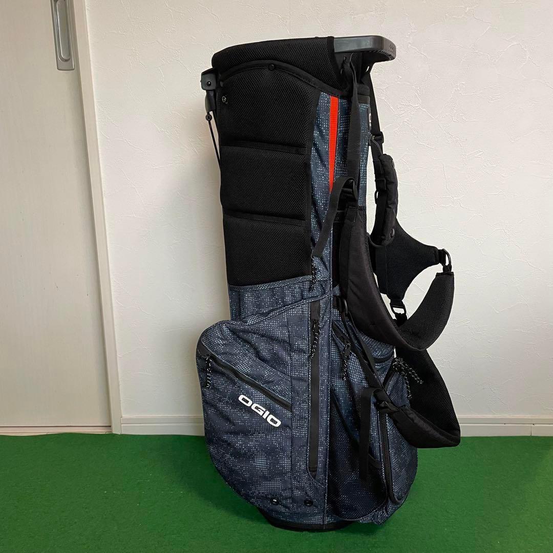 【美品】オジオ OGIO CONVOYシリーズ キャディバッグ スタンド式 軽量