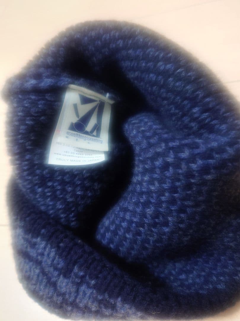 帽子 USUAL THINGS SCRUTINY Jacquard Beanie