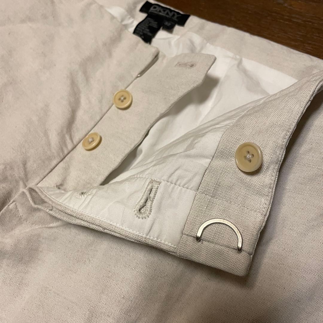 DKNY 90s〜00s コットン×リネン バナナパンツ