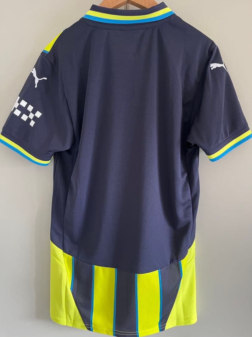 【新品未使用】24-25 マンチェスターシティ AWAY オーセンティック XS