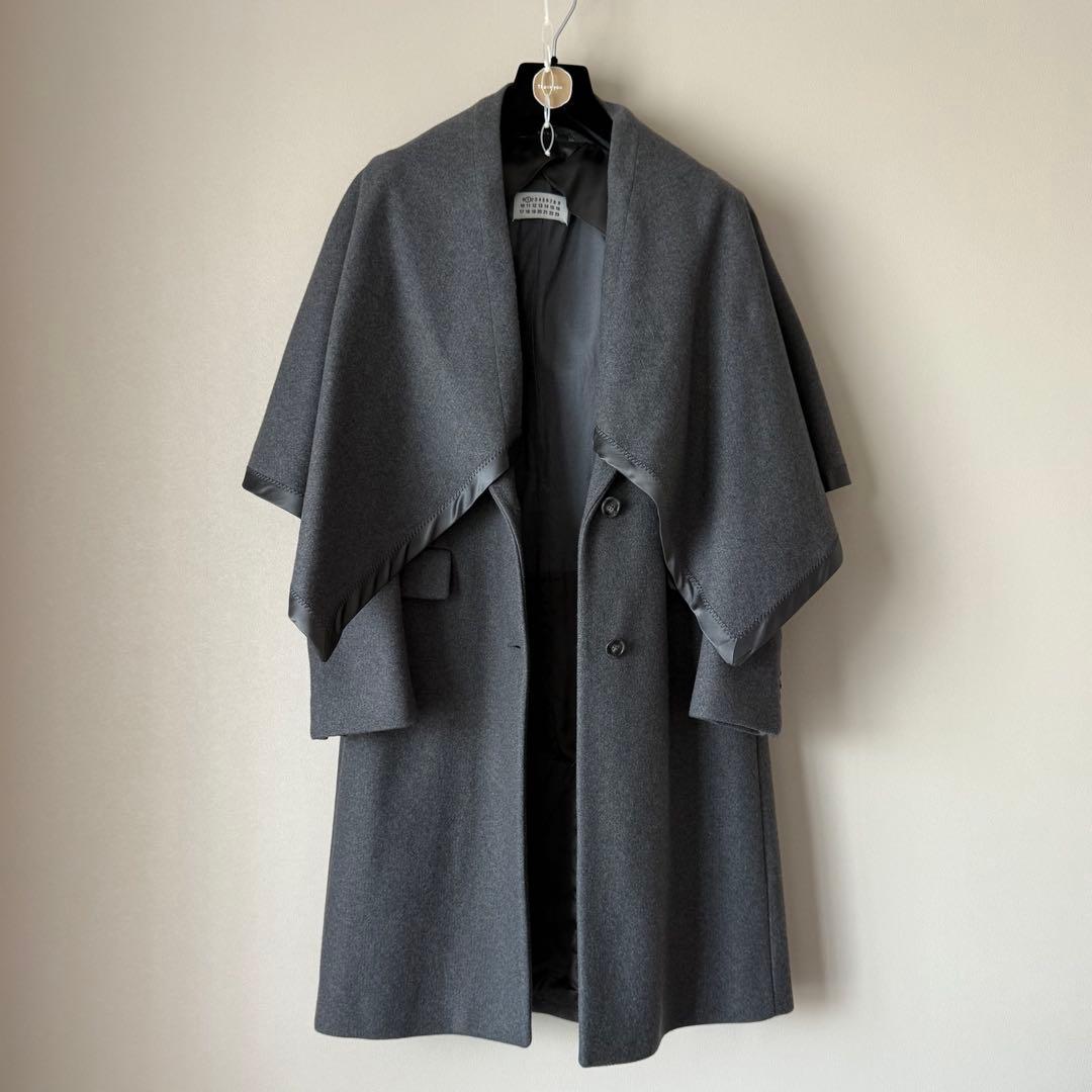 【マルタンマルジェラ】2wayショール チェスターコート
