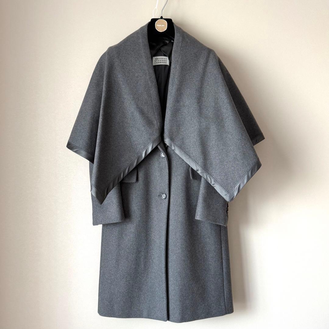 【マルタンマルジェラ】2wayショール チェスターコート