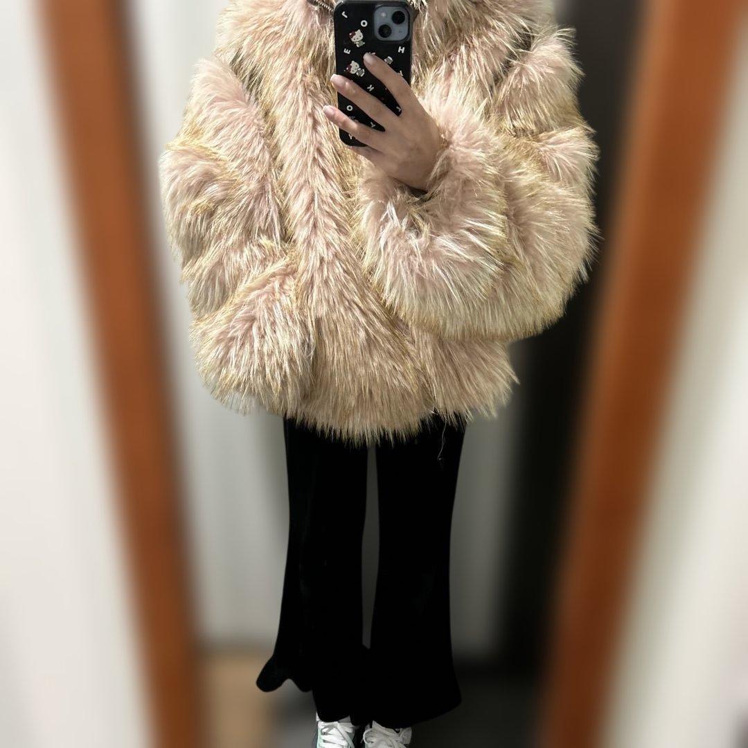 PRANK PROJECT ピンクファーショートJK