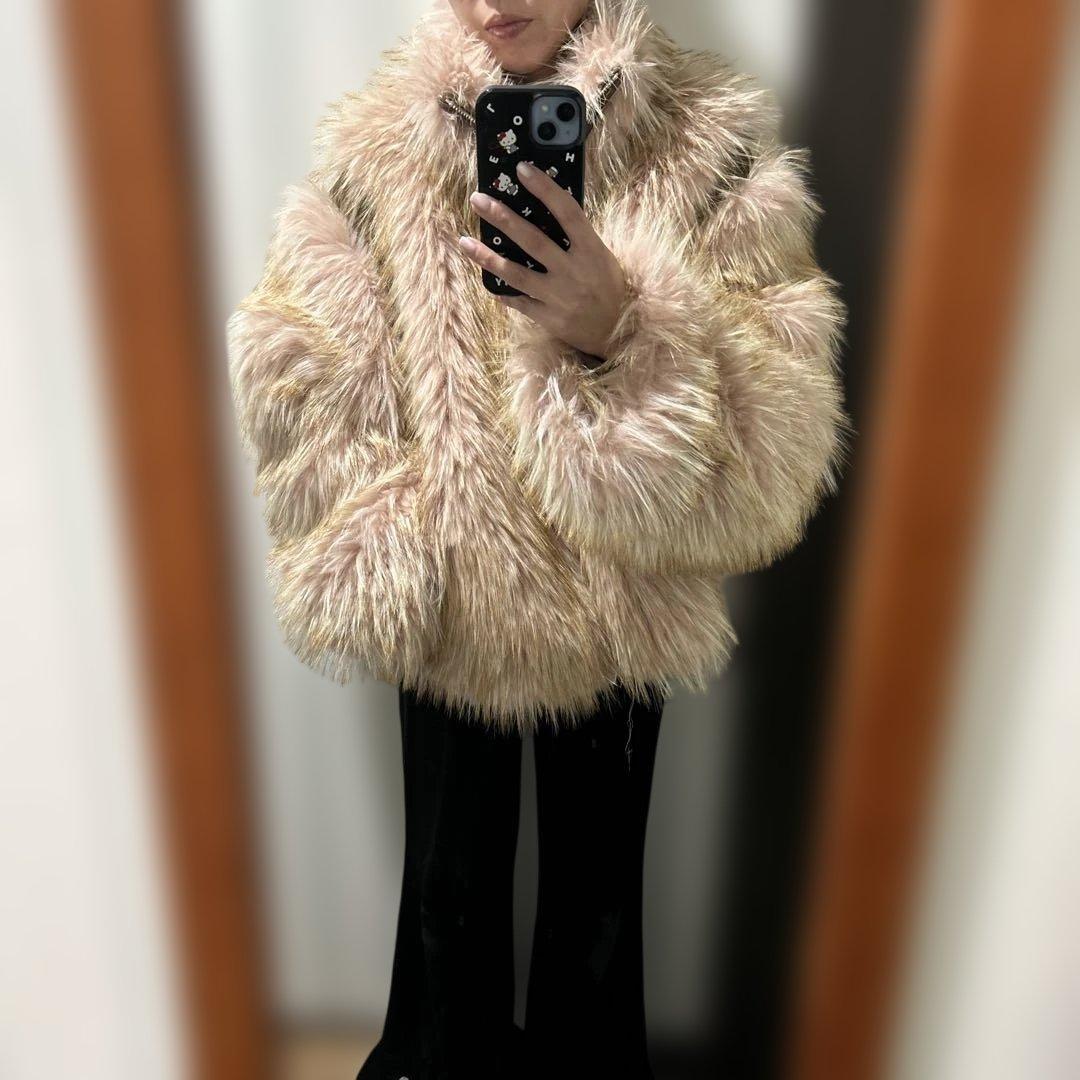 PRANK PROJECT ピンクファーショートJK