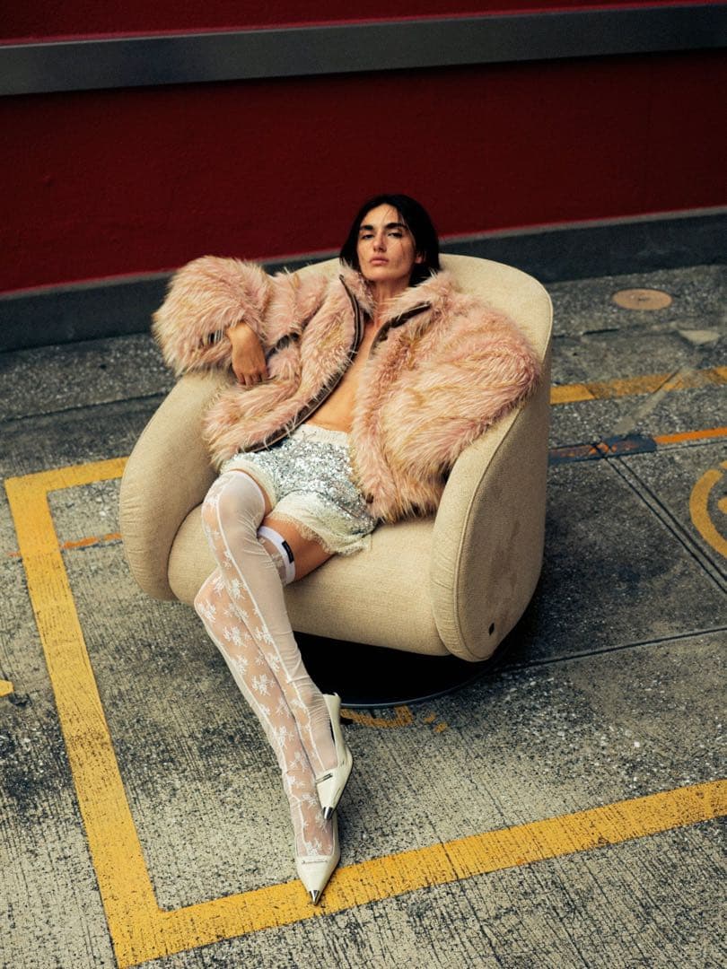 PRANK PROJECT ピンクファーショートJK