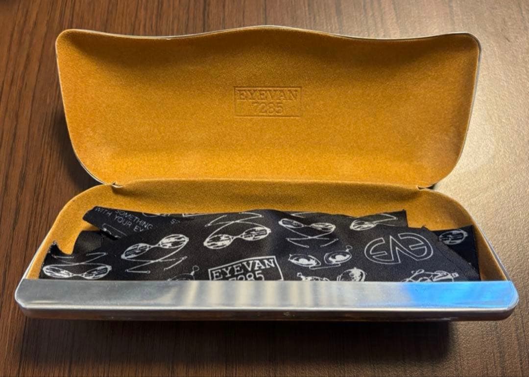 EYEVAN7285 319 sun 301 SMOKE BLUE廃盤