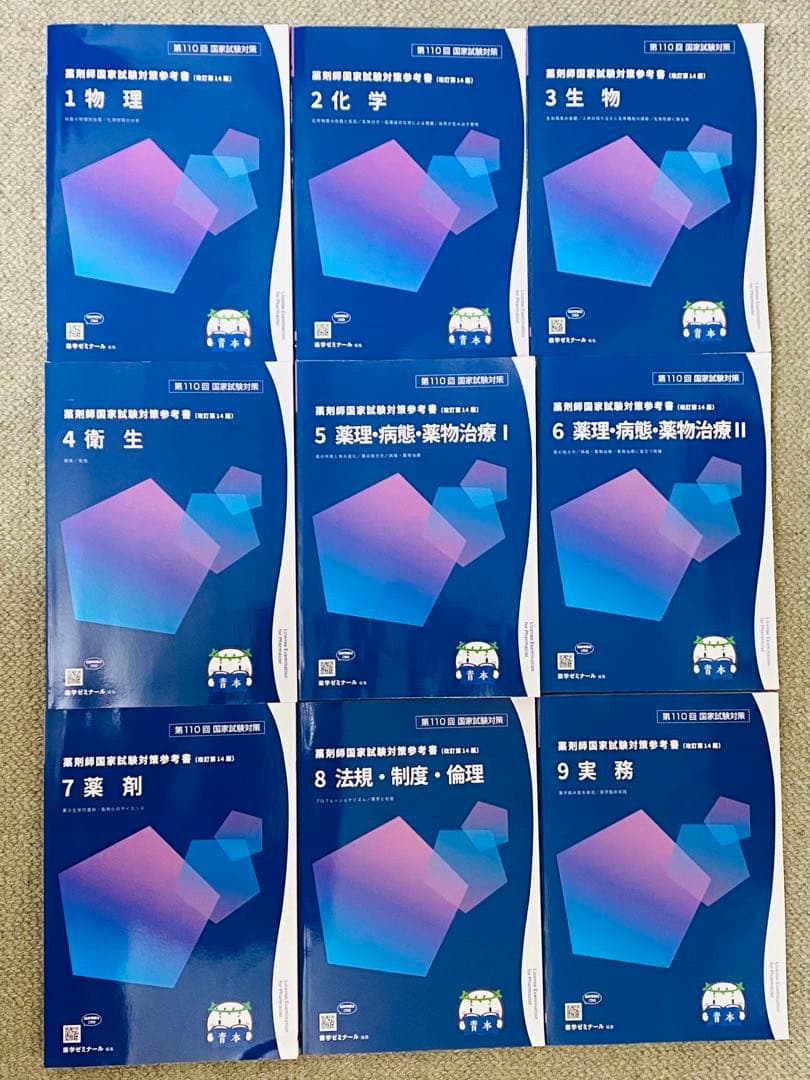 第110回 薬剤師国家試験対策 青本青問（おまけ付き）