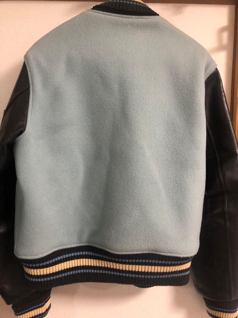 Style Eyes スタジャン 水色/黒 サイズ38