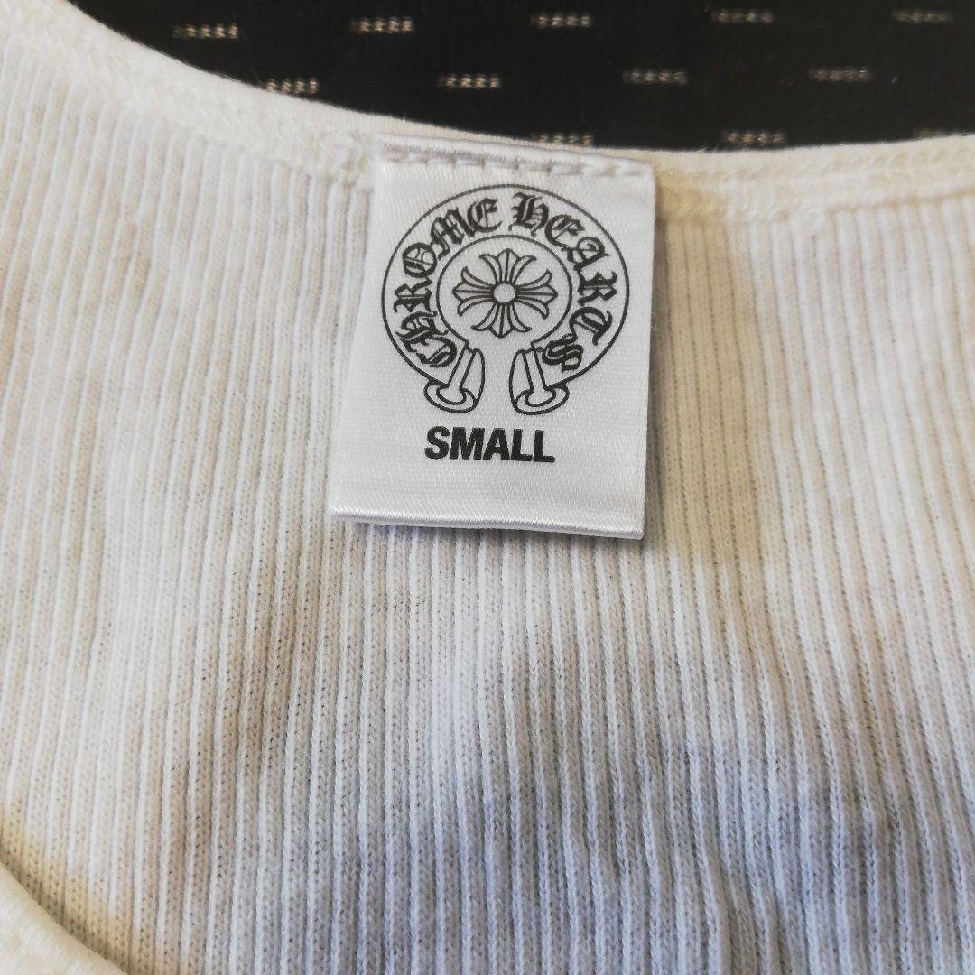 クロムハーツ タンクトップ S 希少ホワイトプリント