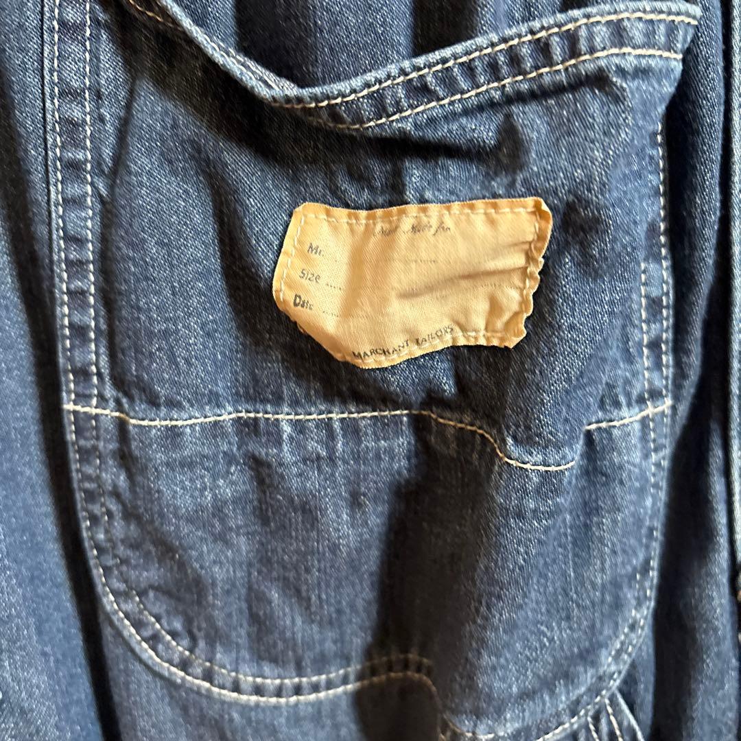 完売品　KAPITAL デニム　オールインワン　つなぎ風デニムワンピース