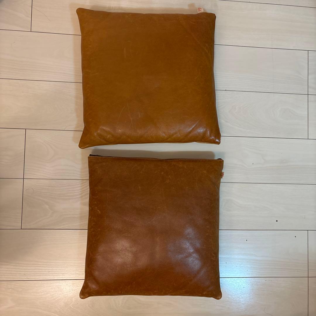 ACME FURNITURE CUSHION SUMATRA ブラウン2個セット
