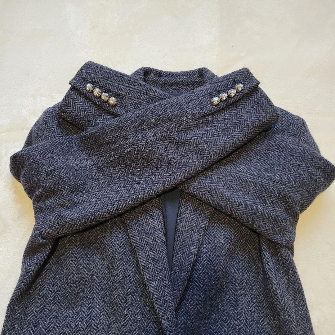 銀ボタン/ヘリンボーン✨ローレンラルフローレン　テーラードジャケット　イタリア製