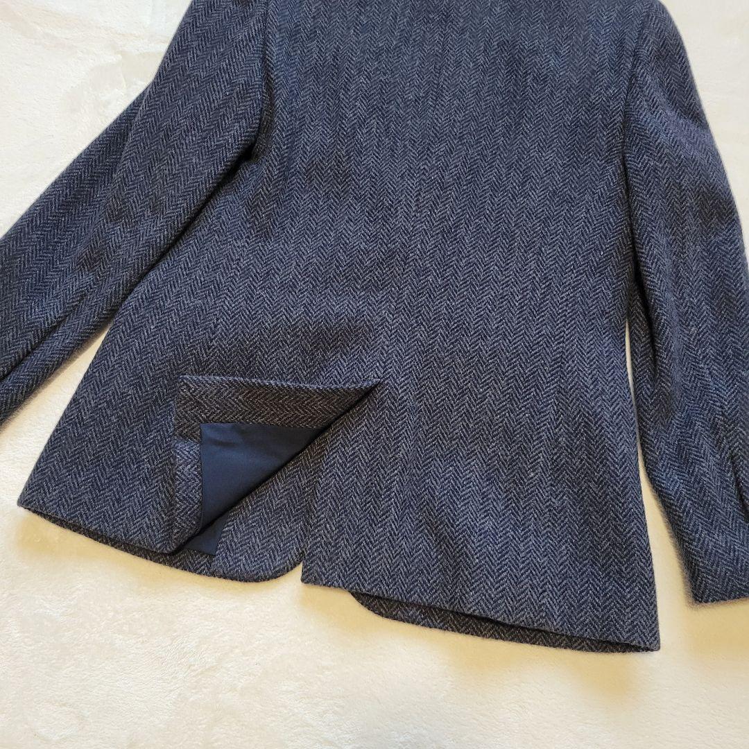 銀ボタン/ヘリンボーン✨ローレンラルフローレン　テーラードジャケット　イタリア製