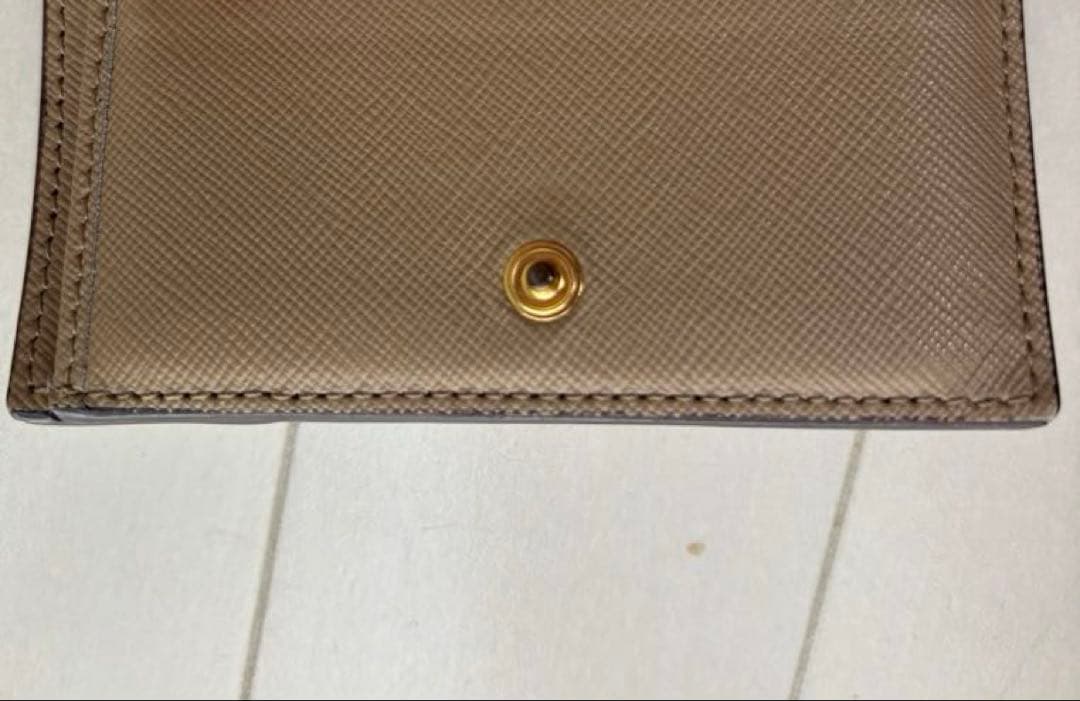 マルニ MARNI 二つ折り 財布 ミニ財布 サフィアーノ レザー ウォレット