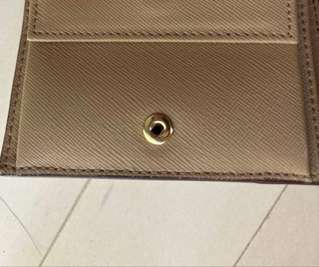 マルニ MARNI 二つ折り 財布 ミニ財布 サフィアーノ レザー ウォレット