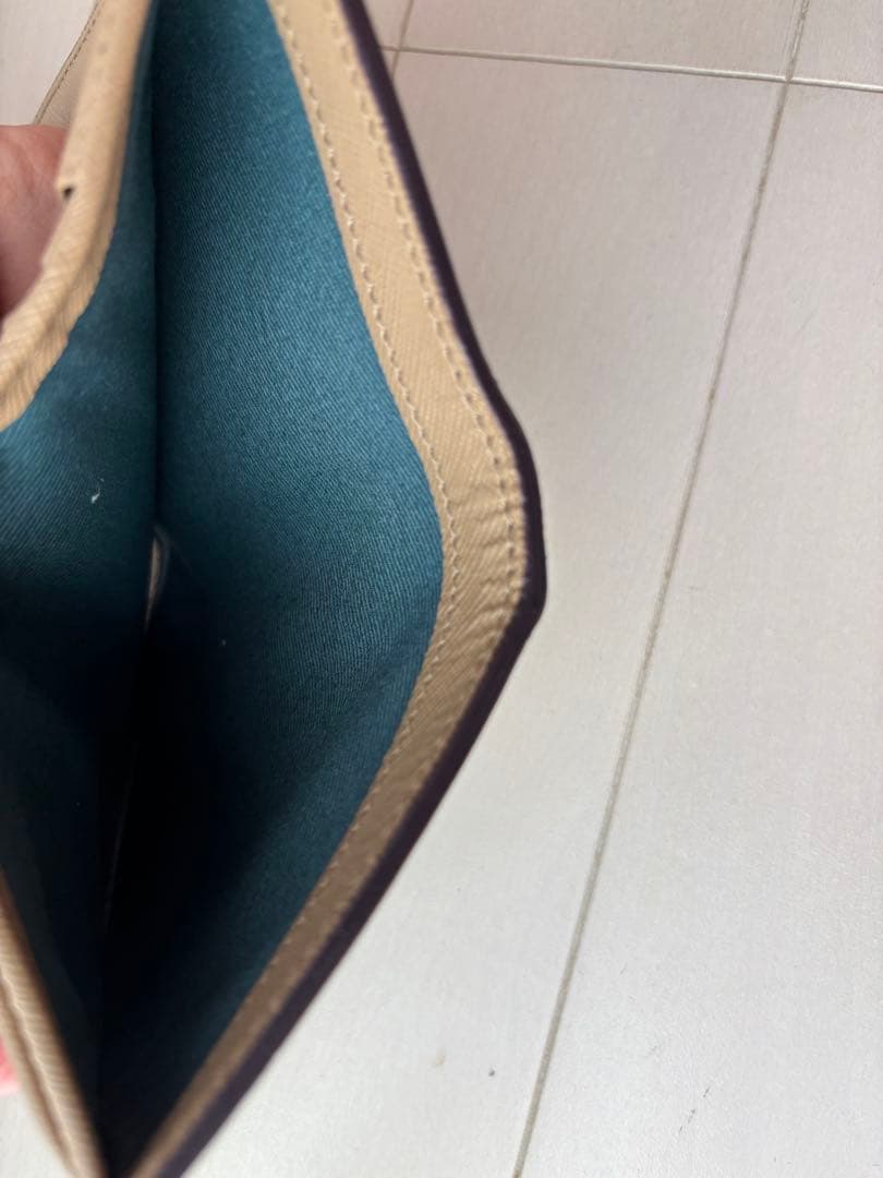 マルニ MARNI 二つ折り 財布 ミニ財布 サフィアーノ レザー ウォレット