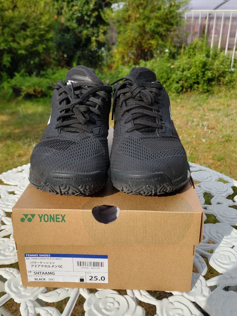 YONEX パワークッションアドアクセルテニスシューズGC25cm