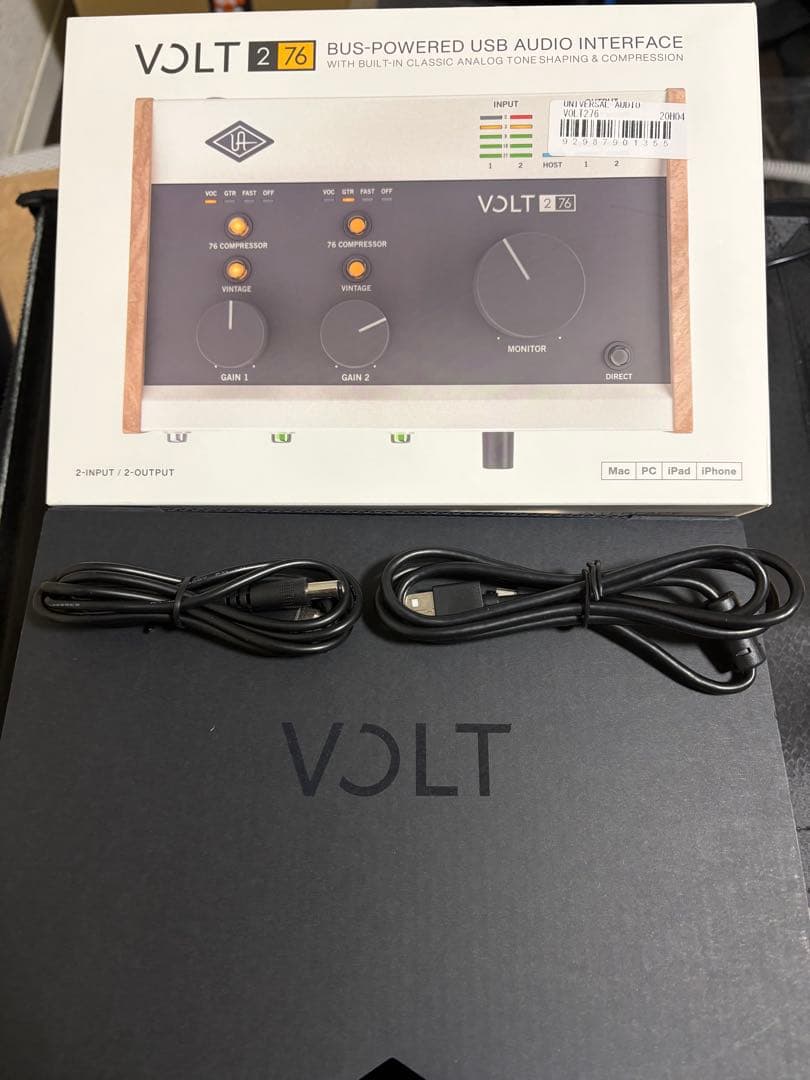 DTM・DAW Universal Audio Volt 276