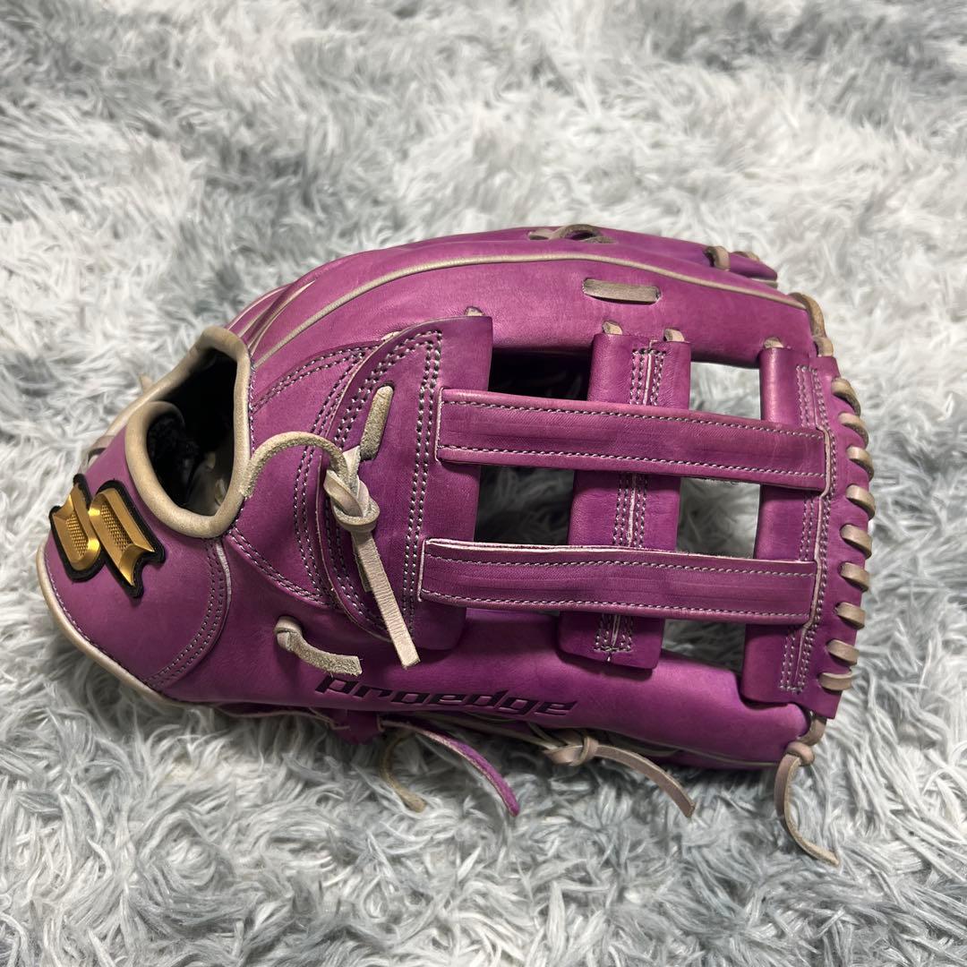 SSK 外野用 軟式グローブ 紫色