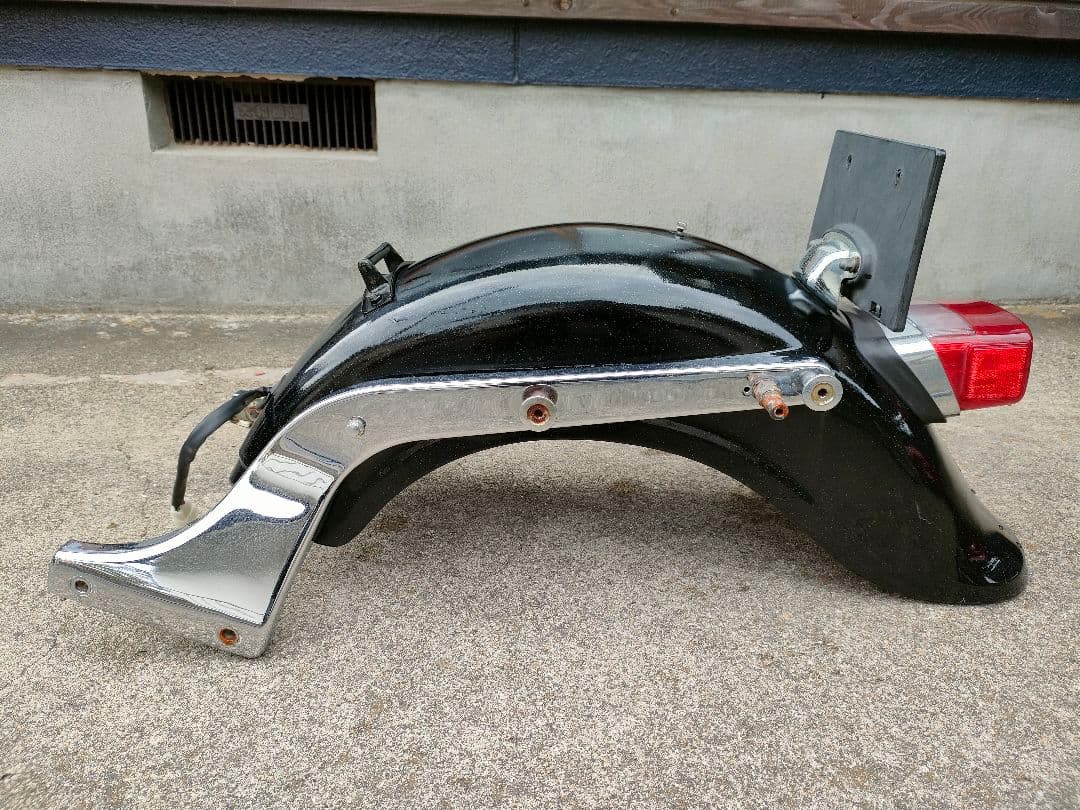 バルカン400 リアフェンダー テールランプ シート ナンバーフレーム セット