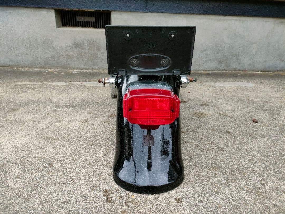 バルカン400 リアフェンダー テールランプ シート ナンバーフレーム セット