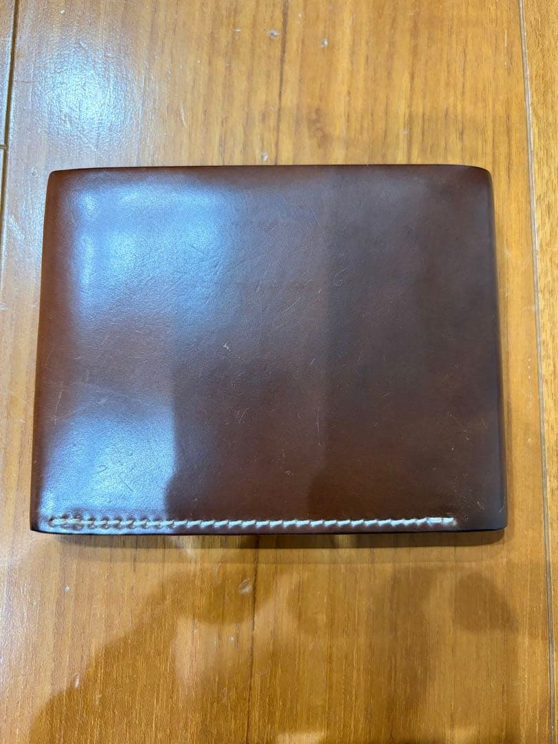 わ*ち様 KREIS 二つ折り財布シェルコードバン クライス