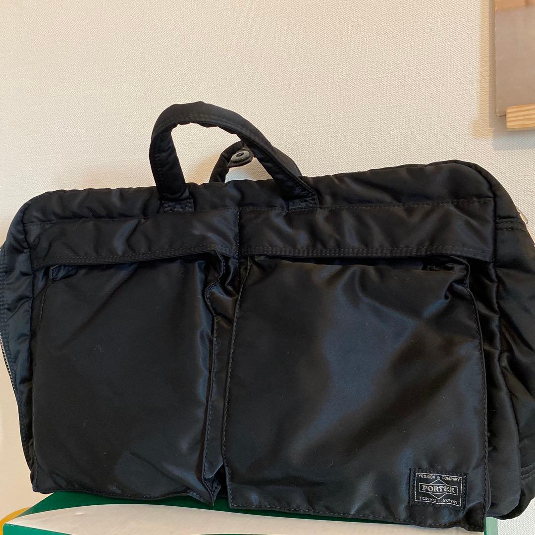 PORTER TANKER ブラック 3WAY バッグ