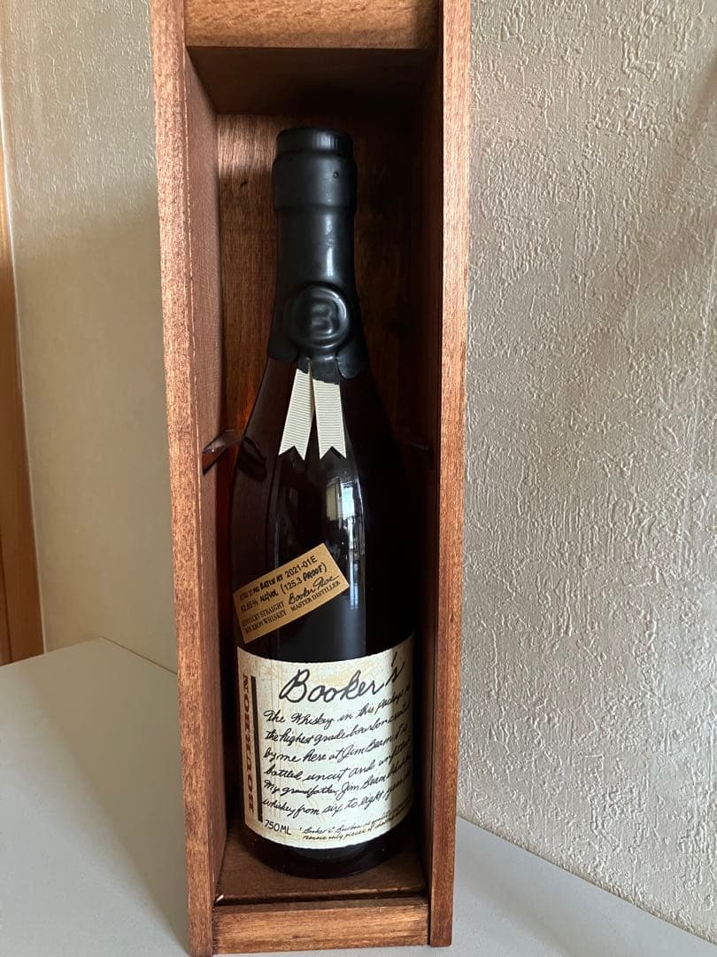 ブッカーズ Bookers 2021-01E バーボン 未開封品 木箱付き