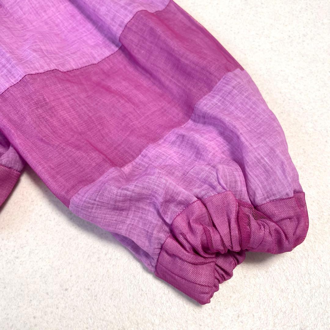 【未使用・タグ付き】エイココンドウ フリル チュール クロップド丈 ブルゾン