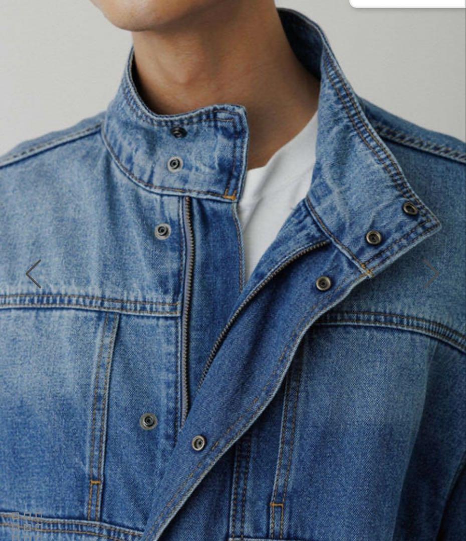 ADAM ET ROPE' ブリーチデニム ボマージャケット ❤️ ドラマ着用