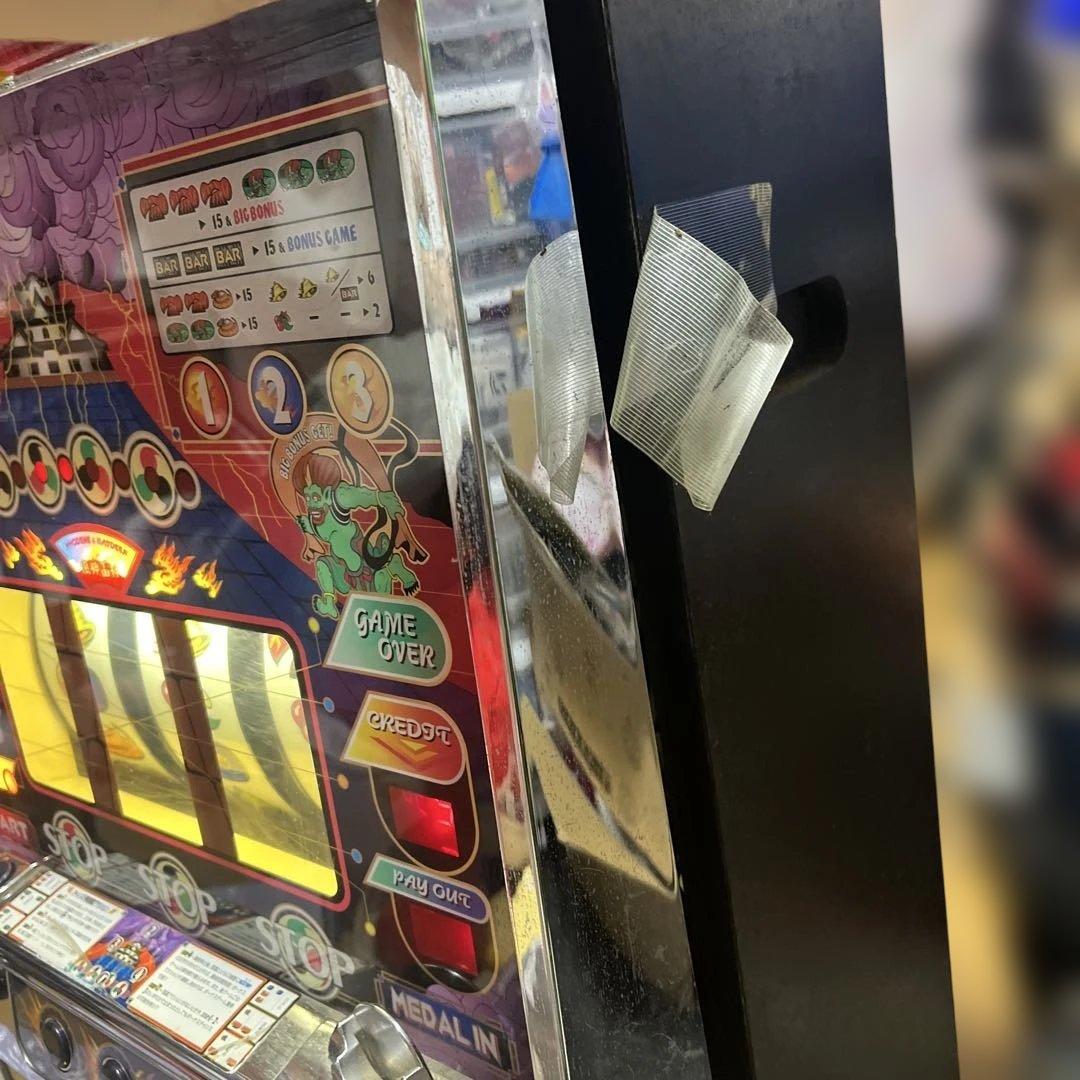 【送料無料】　パチスロ実機　裏物　風神雷神