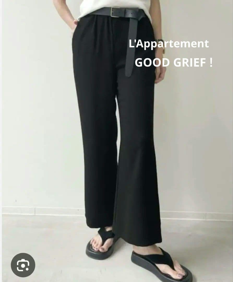 GOOD GRIEF！総ゴムイージーパンツeasy cropped pants