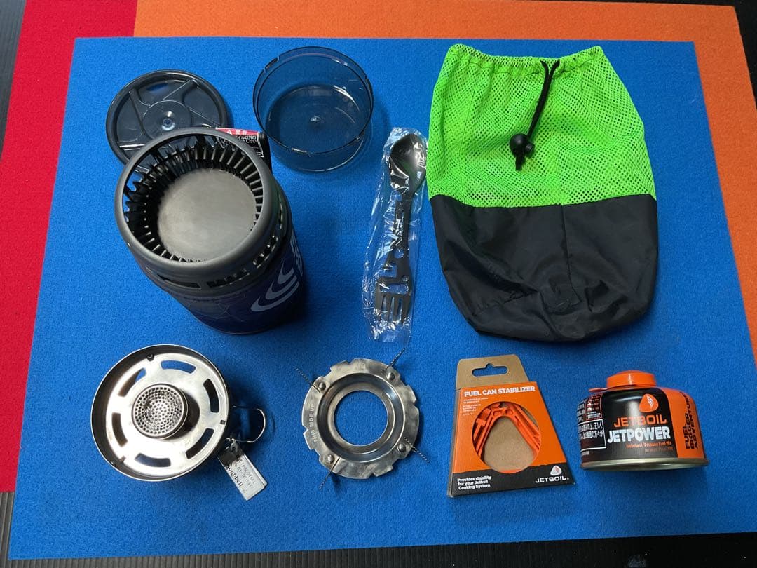 mont-bell JETBOILフラッシュ新品パーツリメイク動作良好美品セット