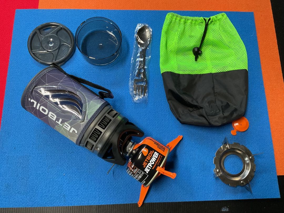 mont-bell JETBOILフラッシュ新品パーツリメイク動作良好美品セット