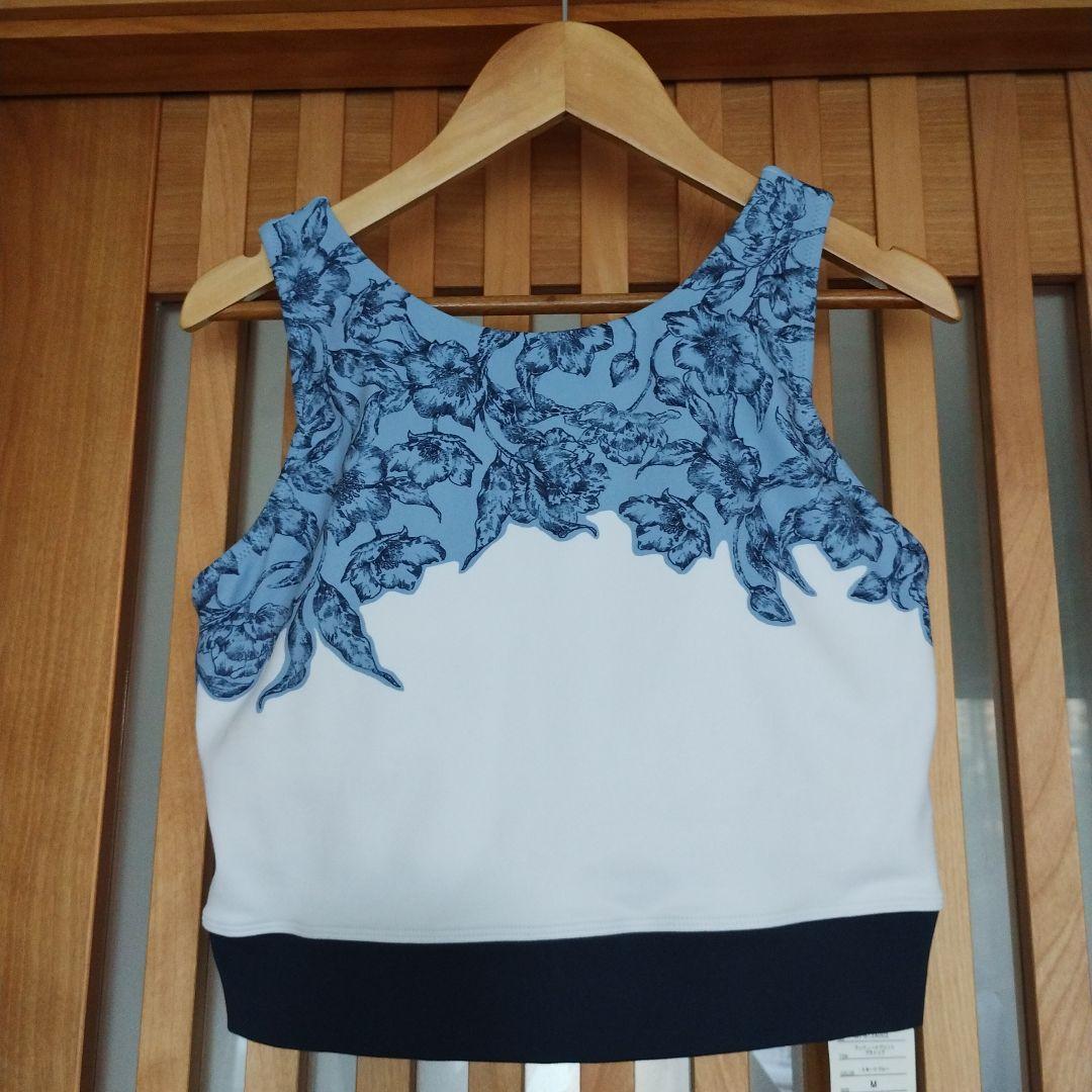 SUKALA アンティークプリント　ブラトップ　スモークブルー