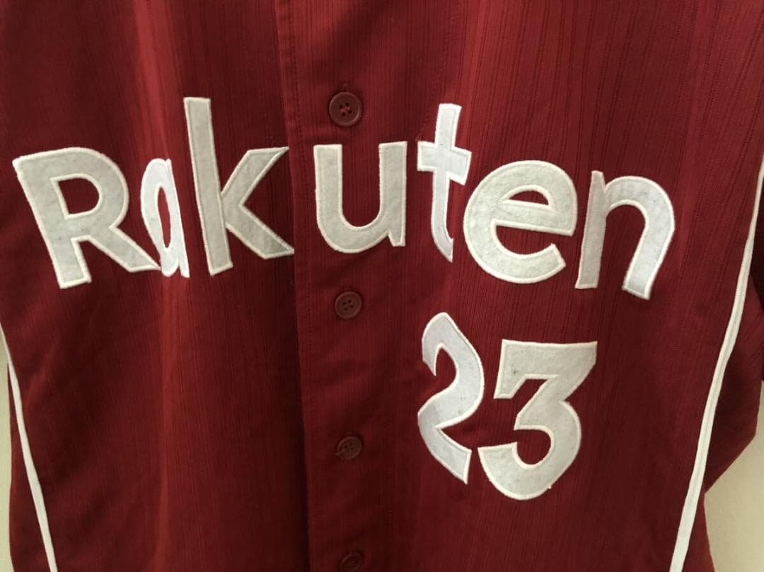 東北楽天ゴールデンイーグルス #23 聖澤諒 レプリカユニフォーム ビジター L