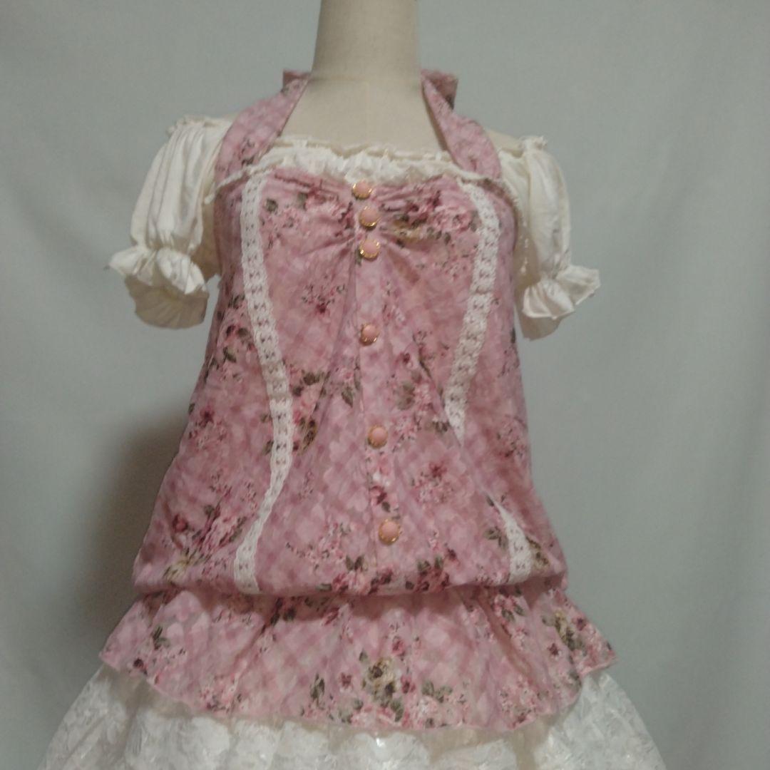 希少 リズリサ 当時物 バラ柄 平成ギャル y2k 海外ガール 姫カジ コケット