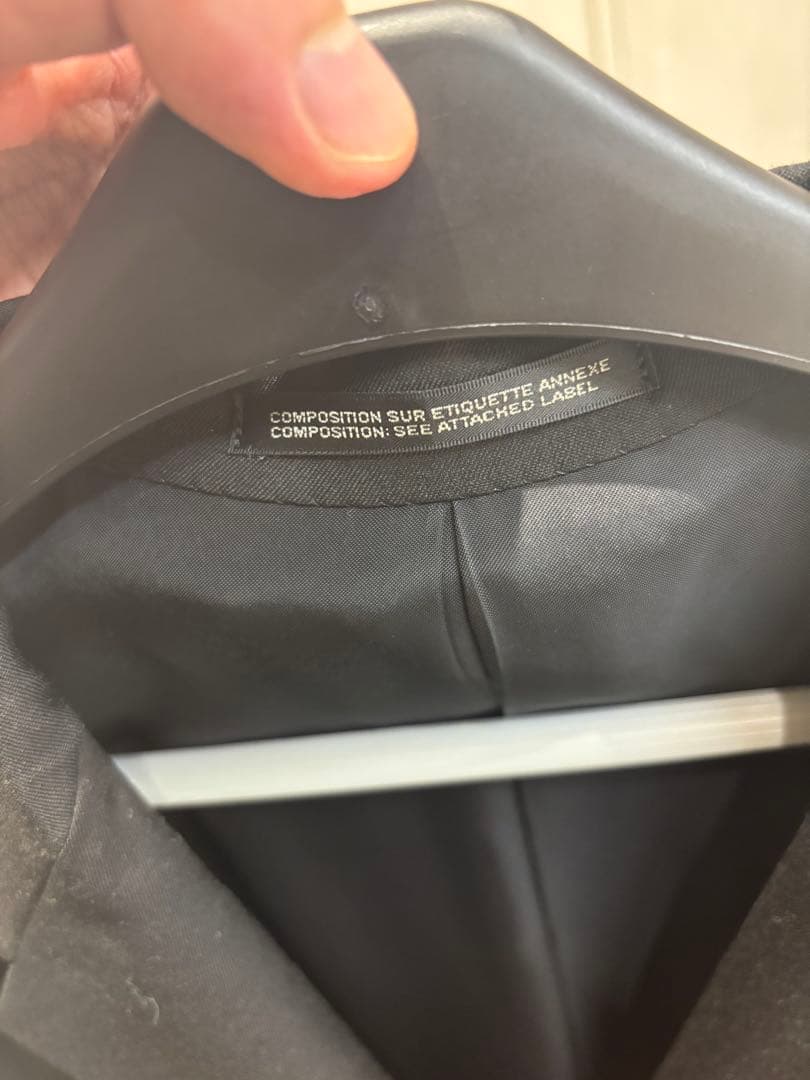 B*K様 ヨウジヤマモト　プールオム　ジャケット　黒　サイズ5 HF-J05-1