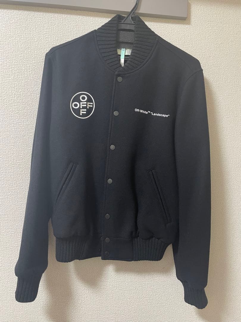 off-white スタジャンメンズXSクリーニング済み