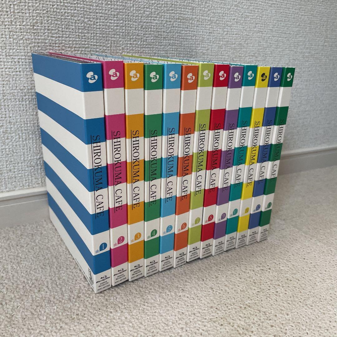 しろくまカフェ Blu-ray アニメイト限定版 13巻セット オマケ付き