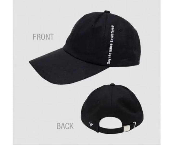 SEVENTEEN HARU BLACK LINE：キャップ