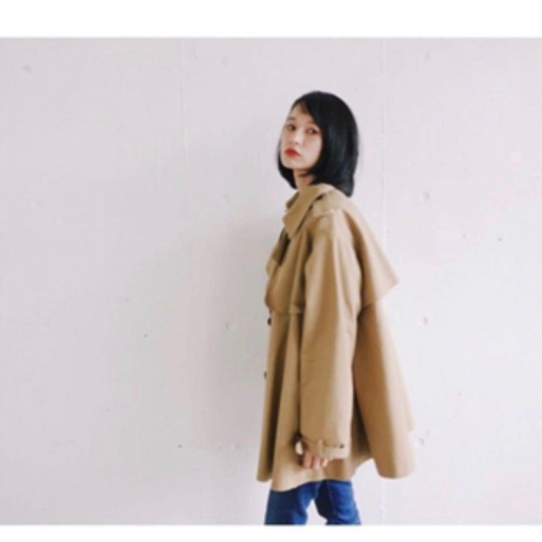 ジャケット・アウター CLANE SHORT FLEARE TRENCH COAT