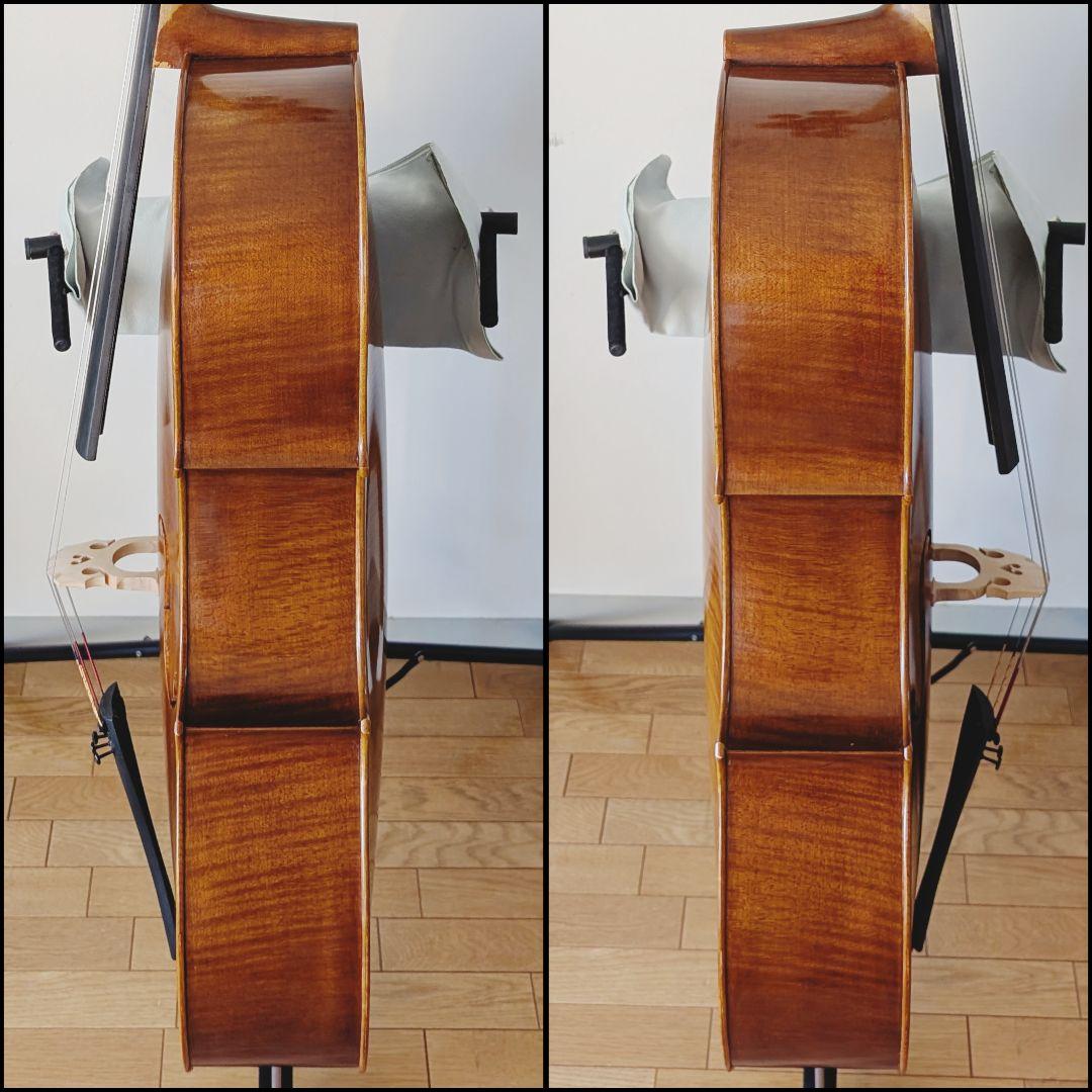 【チェロ】国産 ピグマリウス デリウス 4/4 ＋ハードケース＋弓