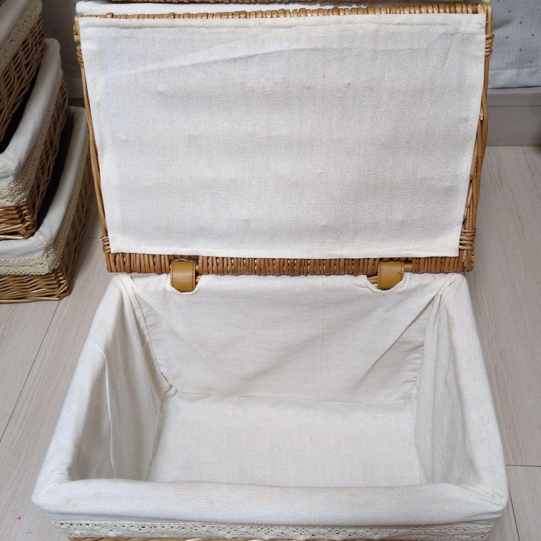 最終価格！　メルカド　バスケット　カゴ　かご　8個セット　籐籠